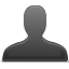 profile, Black, user, person, Man, male, people, Human, member, Account DarkSlateGray icon
