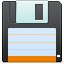 save, disc, Disk Lavender icon