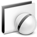 site, Folder Gainsboro icon