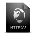 http, location Black icon