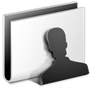 Human, Account, profile, people, user, Folder WhiteSmoke icon