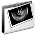 Folder, picture, photo, image, pic Black icon