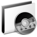 video, film, Folder, movie WhiteSmoke icon