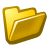 Folder DarkGoldenrod icon