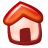 Home, Building, homepage, house DarkRed icon