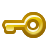 Key, password DarkGoldenrod icon