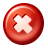 remove, delete, Del Firebrick icon