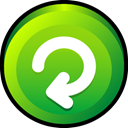 refresh, button, Reload YellowGreen icon