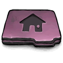 purple, Home DarkSlateGray icon