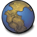 earth, pangaean DimGray icon