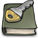 Book, Key DimGray icon