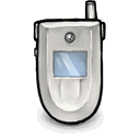 Another, cellular, phone Silver icon