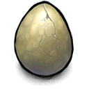 Dragon, egg DimGray icon