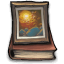 Book, picture DimGray icon