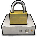 secure, Server DarkGray icon