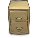 File, Cabinet Gray icon