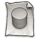 File, Database DarkSlateGray icon