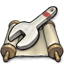 script, config DimGray icon