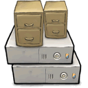 Cabinet, File, Server DarkGray icon