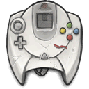 Dreamcast, gamepad Gainsboro icon