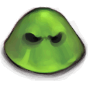 Alien, demonic, microbe OliveDrab icon