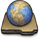 planet, prehistoric DarkSlateGray icon