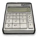 calculator Gray icon