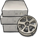 movie, Server DarkGray icon