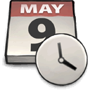 time, date LightGray icon