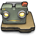 robot DimGray icon