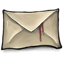 boring, envelope Tan icon