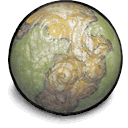 world, Alien DimGray icon