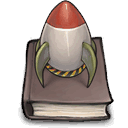 Rocket, Book DimGray icon