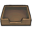 inbox DimGray icon