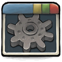 starter, deluxe, Edition, prerelease, pro, window, Cog, candidate, beta DarkSlateGray icon