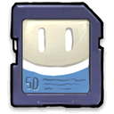 Sd, happy DarkSlateBlue icon