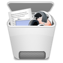 recycle, Full, Bin Gainsboro icon