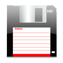 save, Floppy DimGray icon