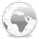 planet, globe, milk, earth, world WhiteSmoke icon