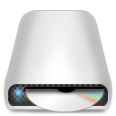 Cd, disc, Disk, drive, save Silver icon