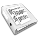 paper, File, document Silver icon