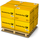Shipping, post Gold icon
