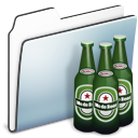 Folder, Graphite, smooth, beer Black icon