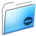 private, smooth, Folder LightSkyBlue icon