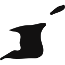 America, Geography, Country, Maps And Flags, Nation, islands, Map Black icon
