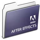 After, Folder, effects, adobe DarkSlateGray icon