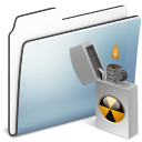 Graphite, Alt, smooth, Folder, Burnable DarkGray icon