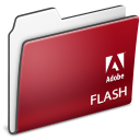 Flash, Folder, adobe Brown icon