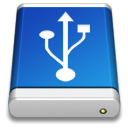 Usb, drive, Blue RoyalBlue icon