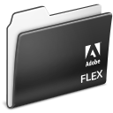 Folder, adobe, flex DarkSlateGray icon